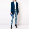Off-White Loose Logo Embroidered Long Sleeves Shirt White