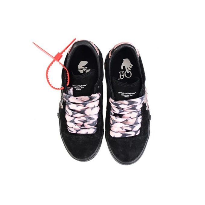 Off-White Low-Top Sports Shoes Black/Pink