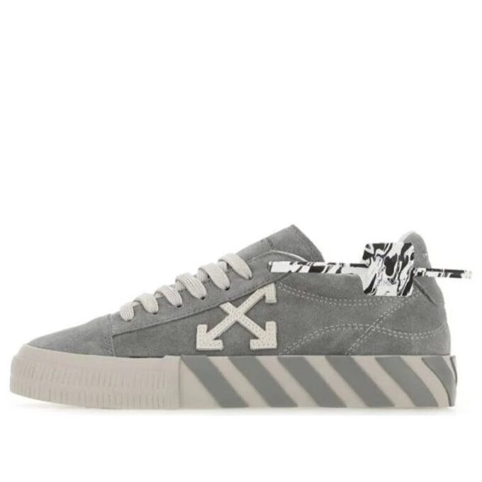 Off-White Low-Top Sports Shoes Gray