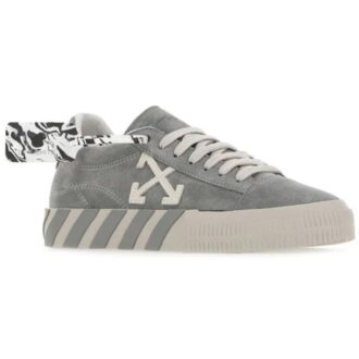 Off-White Low-Top Sports Shoes Gray