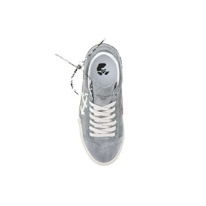 Off-White Low-Top Sports Shoes Gray