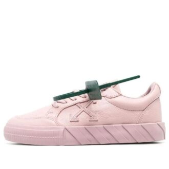 Off White Low Vulcanized Roze “Pink Green”