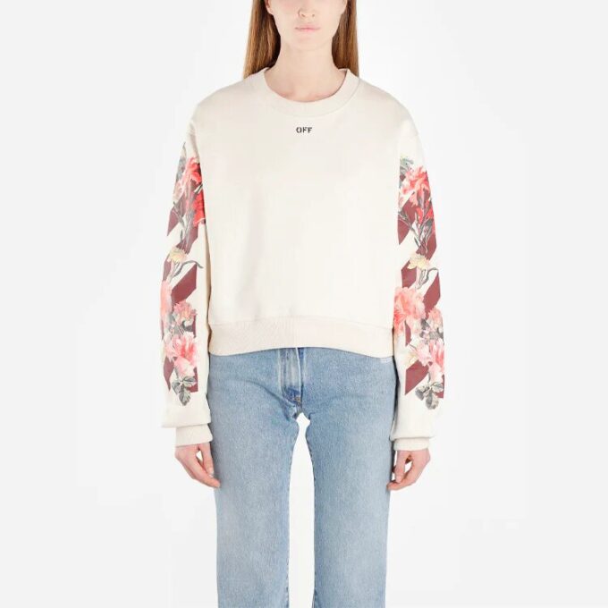Off-White Luxury Fashion Sweatshirt “Cream White”
