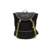 Off-White Men’ s 21 logo Printing Series Functional backpack schoolbag Black