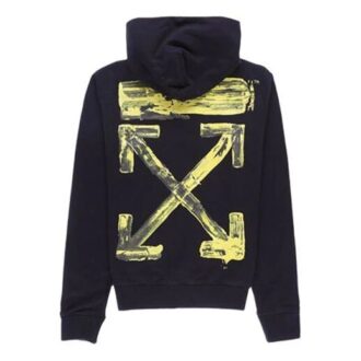 Off-White Men’ s Acrylic Arrows Slim Multi-Color Arrow Printing Black