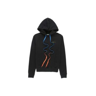 Off-White Men’ s Acrylic Arrows Slim Multi-Color Arrow Printing Black