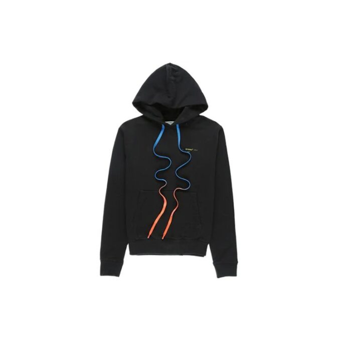 Off-White Men’ s Acrylic Arrows Slim Multi-Color Arrow Printing Black