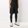 Off-White Men’ s Alphabet Pattern Casual Long Pants/Trousers Slim Fit Black