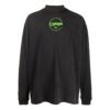 Off-White Men’ s Alphabet Printing Half Turtleneck Autumn Black