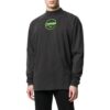 Off-White Men’ s Alphabet Printing Half Turtleneck Autumn Black