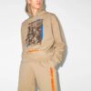 Off-White Men’ s Alphabet Printing Loose Khaki
