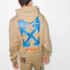 Off-White Men’ s Alphabet Printing Loose Khaki