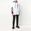 Off-White Men’ s Arm Printing Loose Fit White