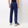 Off-White Men’ s Arrow Pattern Solid Color Bundle Feet Sports Pants/Trousers/Joggers Blue