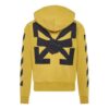 Off-White Men’ s Arrow Zipper Turmeric
