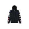 Off-White Men’ s Back Arrow Zipper Black