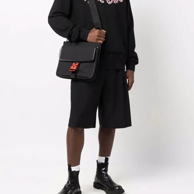 Off-White Men’ s Black Shoulder Bag