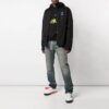 Off-White Men’ s Blue Logo Shirt Jacket Black