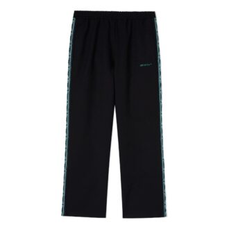 Off-White Men’ s Bright Logo Straps Sports Pants/Trousers/Joggers Version Black