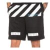 Off-White Men’ s C/O VIRGIL ABLOH Mesh Shorts Basic Black