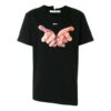 Off-White Men’ s C/O VIRGIL ABLOH Short Sleeve Black T-Shirt