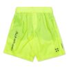 Off-White Men’ s C/O VIRGIL ABLOH Waist Logo Sports Shorts Fluorescence Yellow