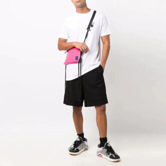Off-White Men’ s Caravaggio Arrow Solid Color Short Sleeve White T-Shirt