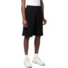 Off-White Men’ s Caravaggio Logo Printing Solid Color Sports Shorts Black