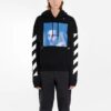 Off-White Men’ s Character Printing Long Sleeves Black