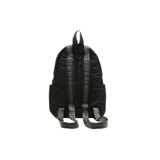 Off-White Men’ s Classic Arrow Logo Adornment Zipper Handbag Backpack Black