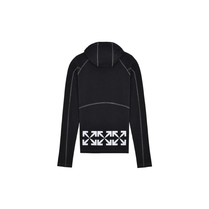 Off-White Men’ s Cotton Logo Printing Black