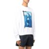 Off-White Men’ s Elizabeth Printing Long Sleeves White