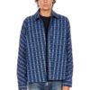 Off-White Men’ s Flannel Plaid Blue Shirt