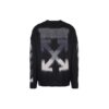 Off-White Men’ s Fleece Round Neck Knit Black