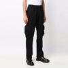Off-White Men’ s FW21 Alphabet Logo Cargo Long Pants/Trousers Loose Fit Black