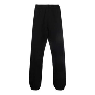 Off-White Men’ s FW21 Arrow Logo Pattern Sports Pants/Trousers/Joggers Black