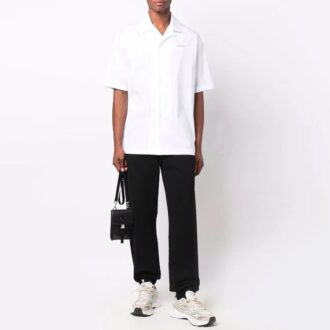 Off-White Men’ s FW21 Arrow Logo Pattern Sports Pants/Trousers/Joggers Black