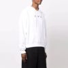 Off-White Men’ s FW21 Arrow Pattern Alphabet Printing Solid Color Loose Fit White