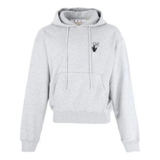 Off-White Men’ s FW21 Arrow Printing Pullover Gray