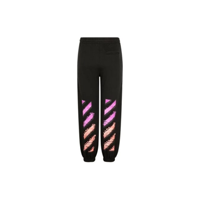 Off-White Men’ s FW21 Casual Sports Pants/Trousers/Joggers Black