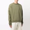 Off-White Men’ s FW21 Iconic Arrow Pattern Drawstring Loose Fit Green