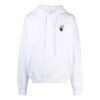 Off-White Men’ s FW21 Logo Pattern Drawstring Loose Fit White