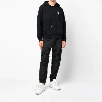 Off-White Men’ s FW21 Logo Pattern Loose Black