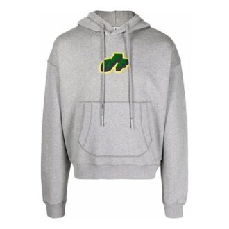 Off-White Men’ s FW21 Logo Pattern Printing Gray