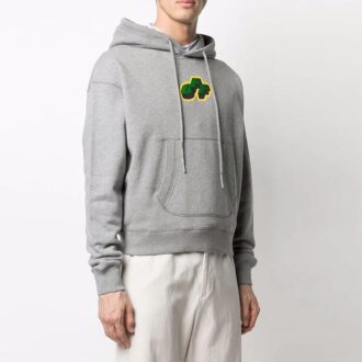Off-White Men’ s FW21 Logo Pattern Printing Gray