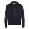 Off-White Men’ s FW21 Logo Printing Zipper Slim Fit Version Black