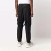 Off-White Men’ s FW21 Solid Color Cargo Functional Casual Pants/Trousers Black