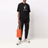 Off-White Men’ s FW21 Solid Color Cargo Functional Casual Pants/Trousers Black