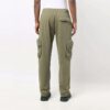Off-White Men’ s FW21 Solid Color Cargo Pocket Sports Pants/Trousers/Joggers Loose Fit Brown