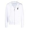 Off-White Men’ s FW21 Solid Color Zipper Jacket White